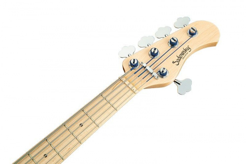 Бас-гітара SADOWSKY MetroLine 21-Fret Hybrid P / J Bass, Ash, 5-String (Solid Black Satin) - JCS.UA фото 5